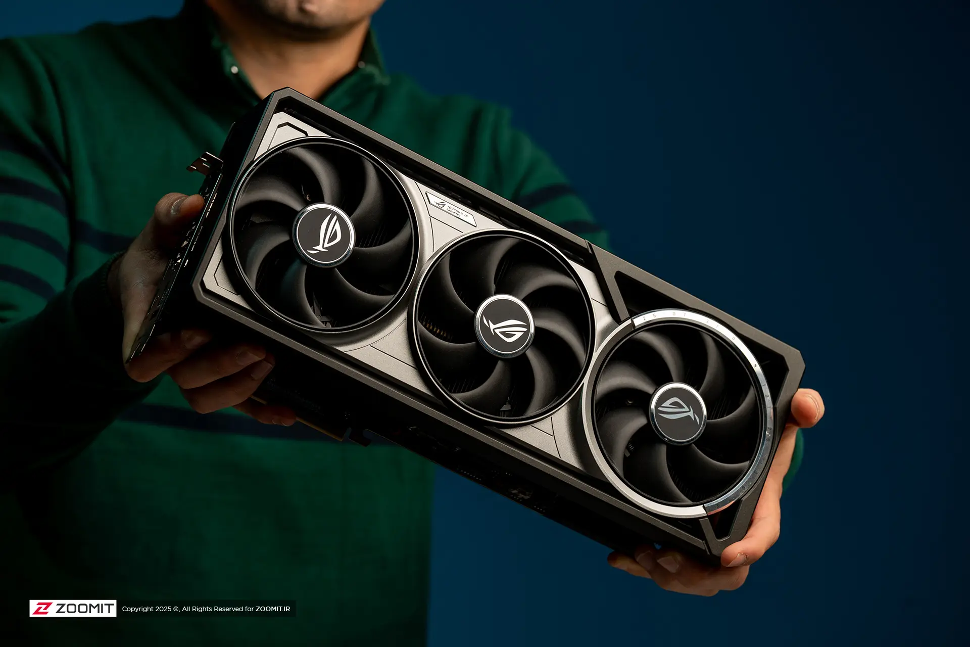فن‌های کارت گرافیک ROG Astral RTX 5080 OC