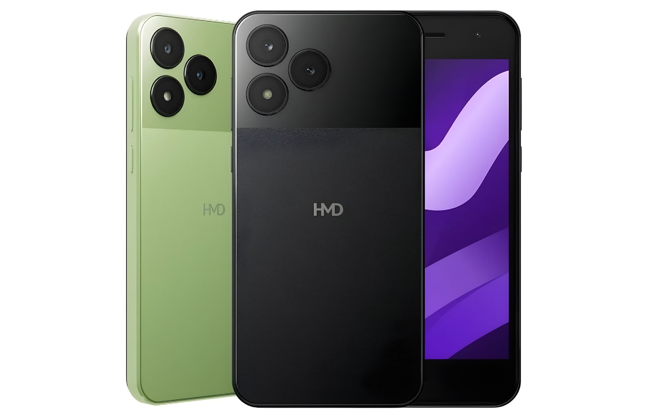 گوشی‌های HMD Asha 305 در رنگ‌های سبز و مشکی