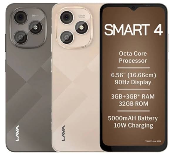 نمای پشتی گوشی Lava Smart 4