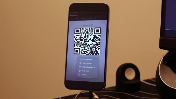 اسکن کد QR در گوشی اندروید