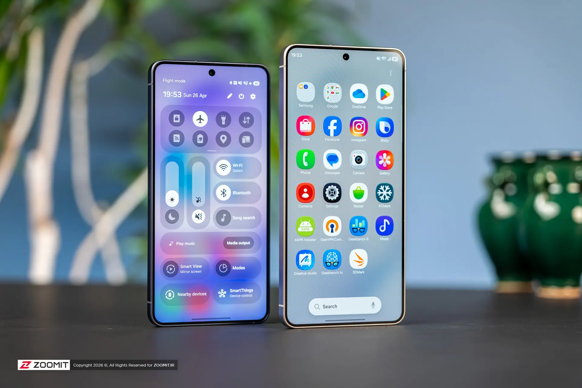 افشای تصاویر رابط کاربری One UI 9.5 سامسونگ؛ تغییر چهره گلکسی با طراحی شیشه‌ای
