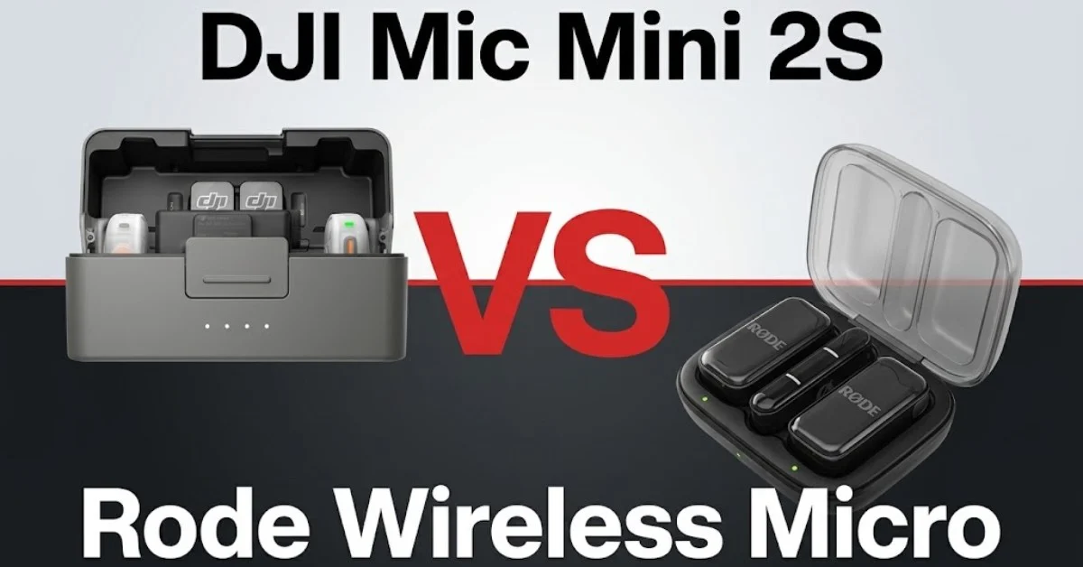 DJI Mic Mini 2S vs Rode Wireless Micro