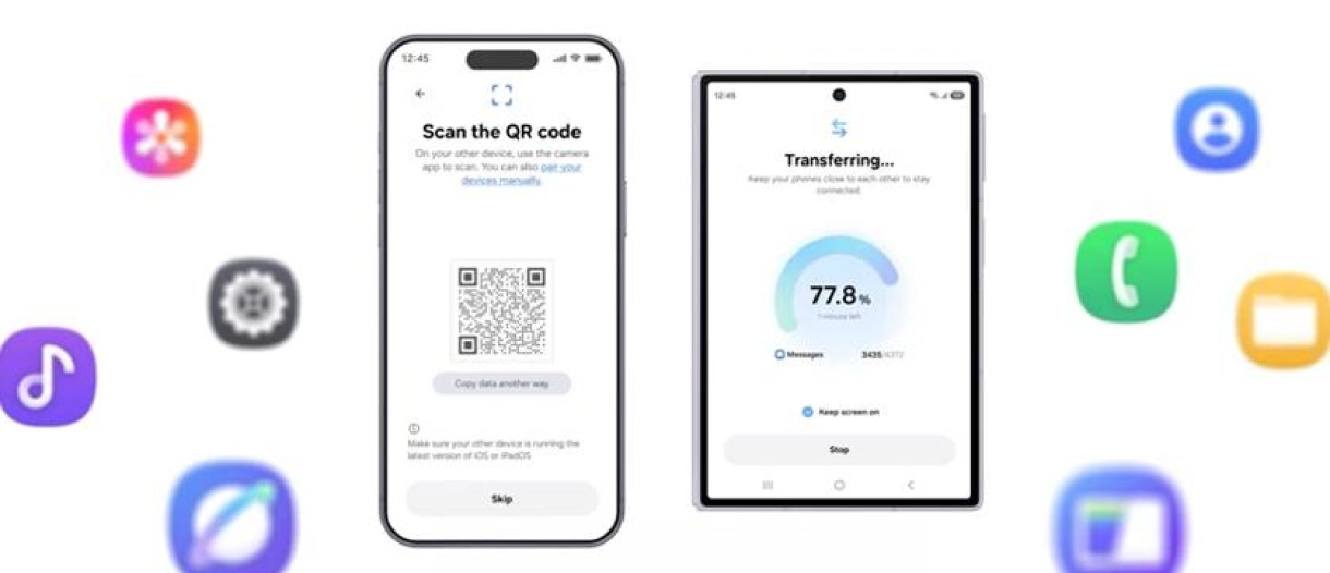 اپلیکیشن Smart Switch سامسونگ به‌روزرسانی شد؛ انتقال راحت‌تر و جامع‌تر داده‌ها از آیفون