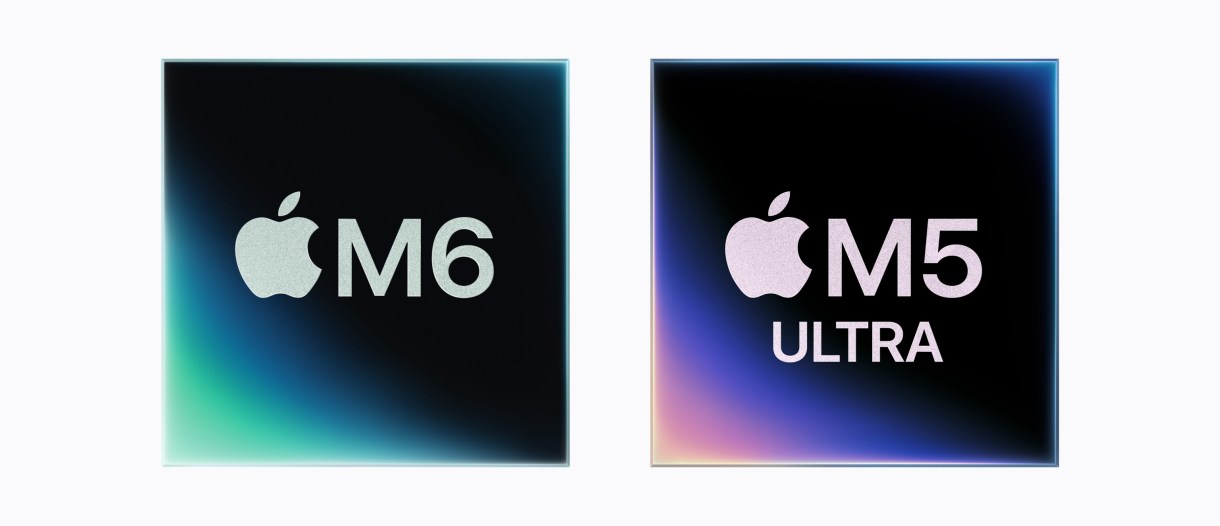 Apple M6 and M5 Ultra chips announced