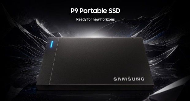 سامسونگ از SSDهای پرتابل P9 و P7 با USB4 و سرعت ۴۰۰۰ مگابایت بر ثانیه رونمایی کرد