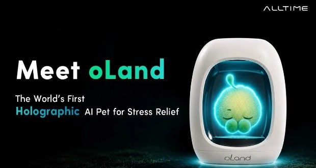 oLand معرفی شد؛ اولین دستیار رومیزی هولوگرافیک با هوش مصنوعی احساسی