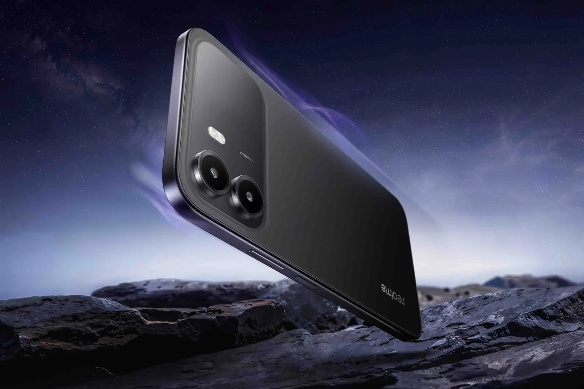 ریلمی C100i 4G با طراحی مشابه آیفون ۱۷ پرو و نمایشگر ۱۲۰ هرتزی در هند رونمایی شد