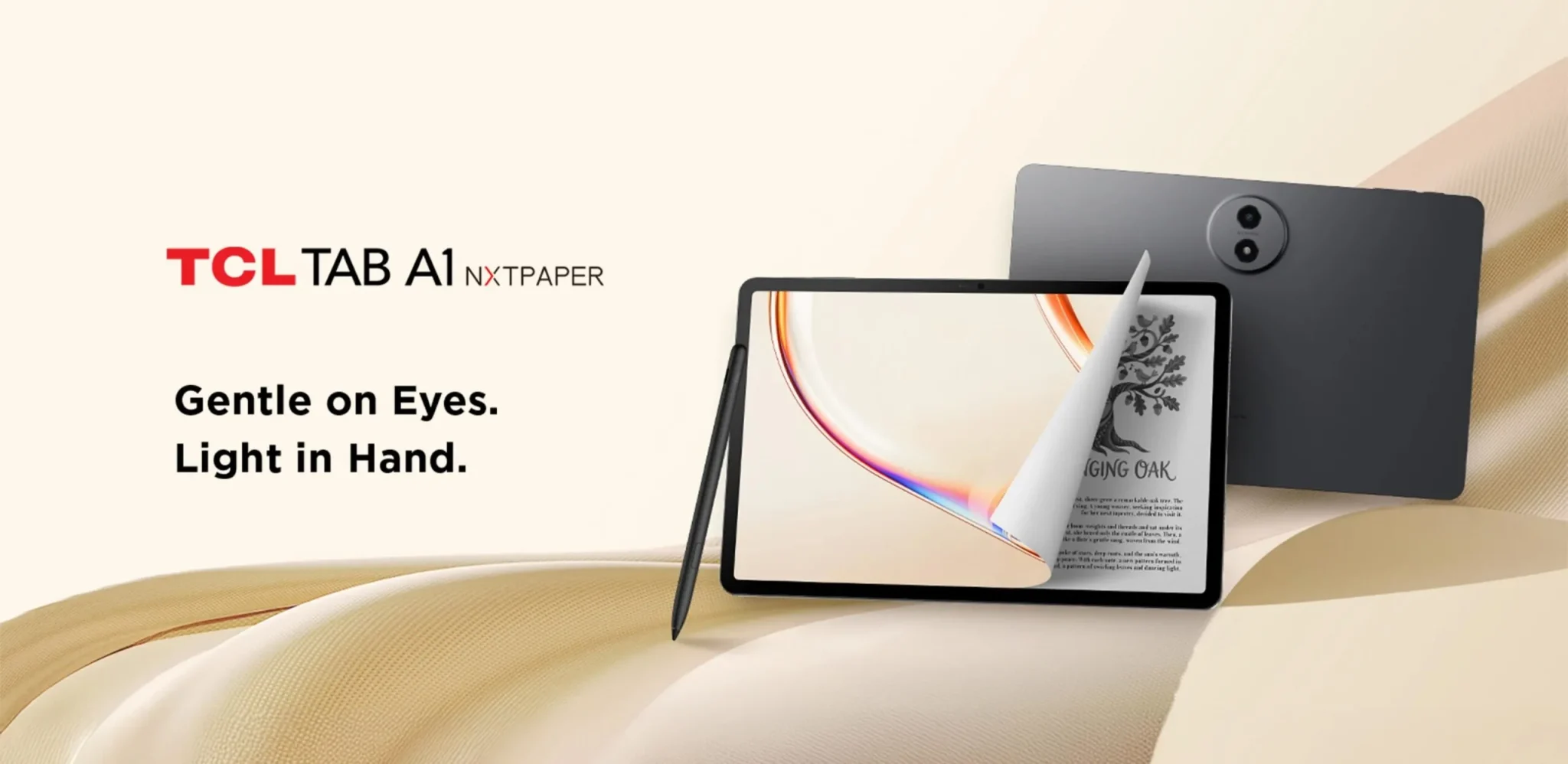 تبلت TCL TAB A1 NXTPAPER نمای روبرو
