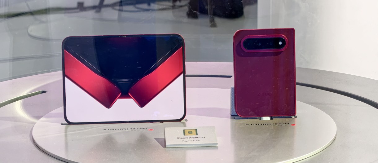 Xiaomi 18 Fold with XRING O3 chip showcased at IFA 2026