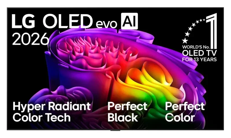 تلویزیون LG OLED evo AI 2026 با پردازنده آلفا 11