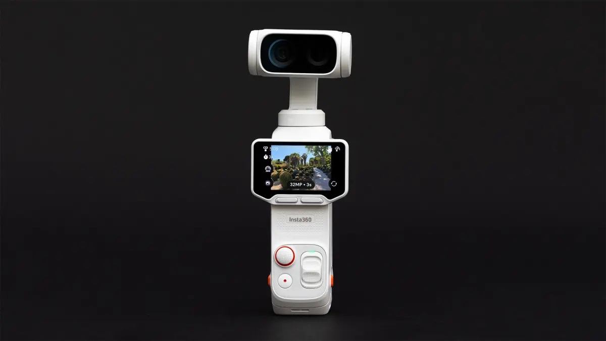 طراحی دوربین جیبی Insta360 Luna Ultra با نمایشگر جداشونده