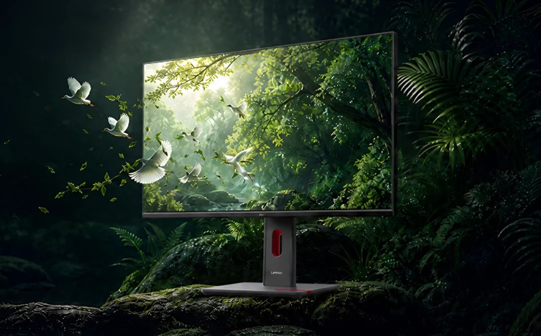 مانیتور ThinkVision P27UD-40 لنوو نمای روبرو