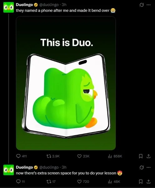 واکنش سامسونگ و دولینگو به آیفون تاشو Duo