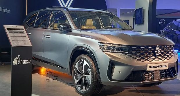 نمای جانبی رنو گرند کولئوس 2026