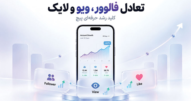 رشد متوازن پیج اینستاگرام؛ چگونه فالوور، بازدید و تعامل را همزمان مدیریت کنیم؟