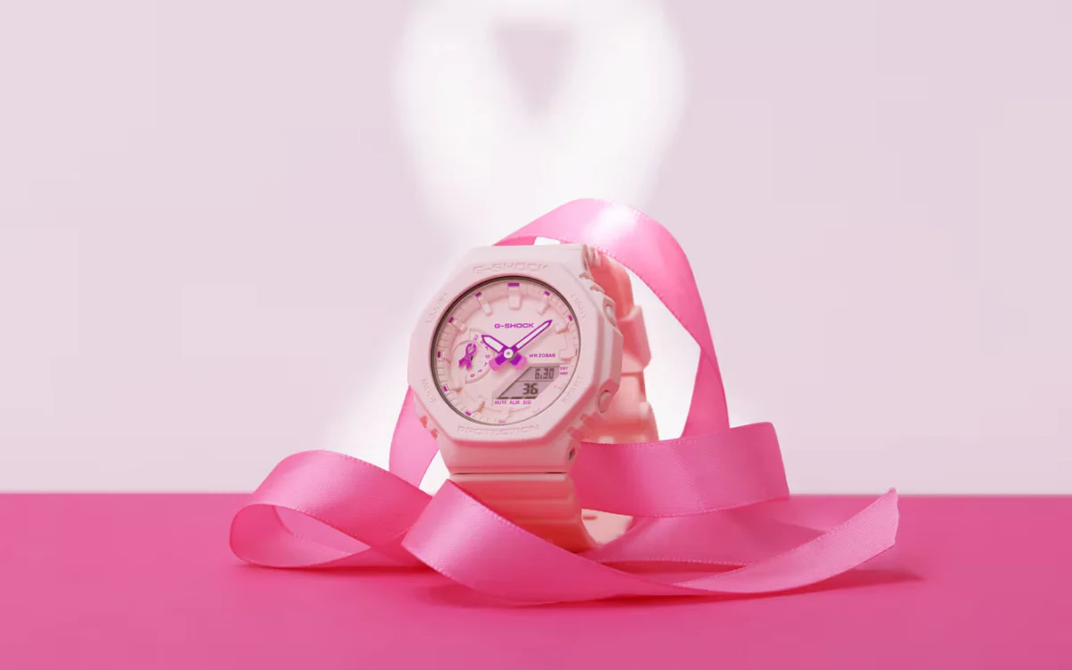 کاسیو ساعت صورتی G-Shock GMA-S2100PR-4AER را برای ماه آگاهی از سرطان سینه معرفی کرد