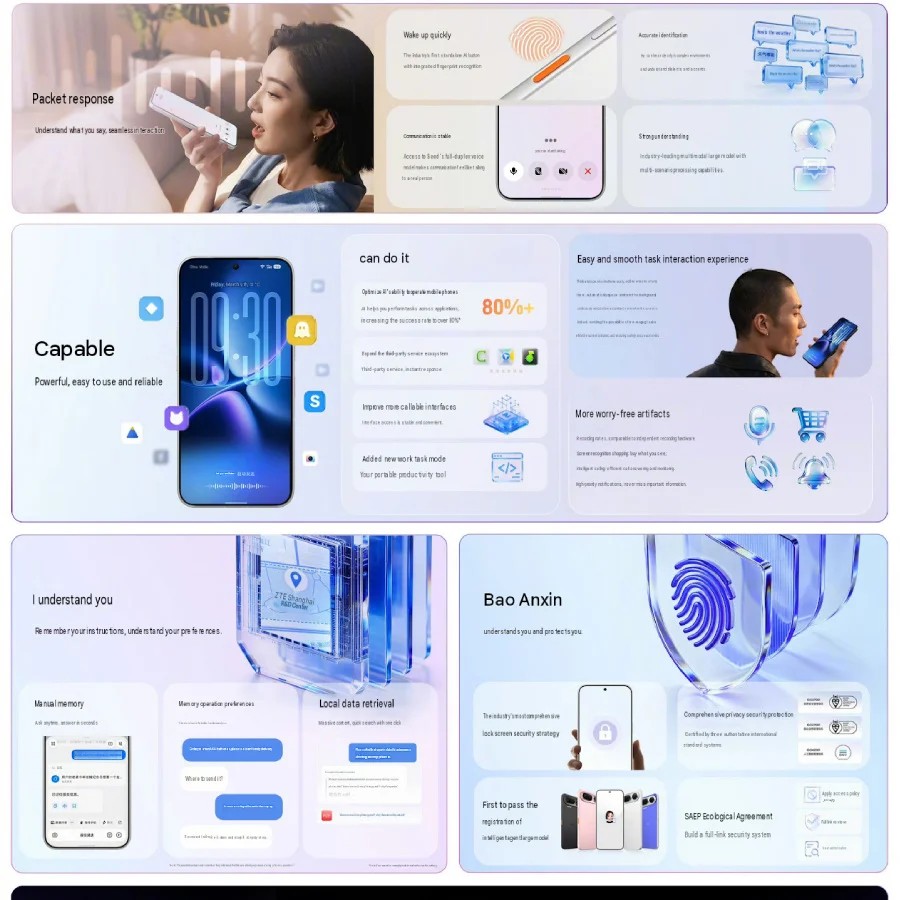 ماژول دوربین سه گانه نوبیا NaviX Ultra