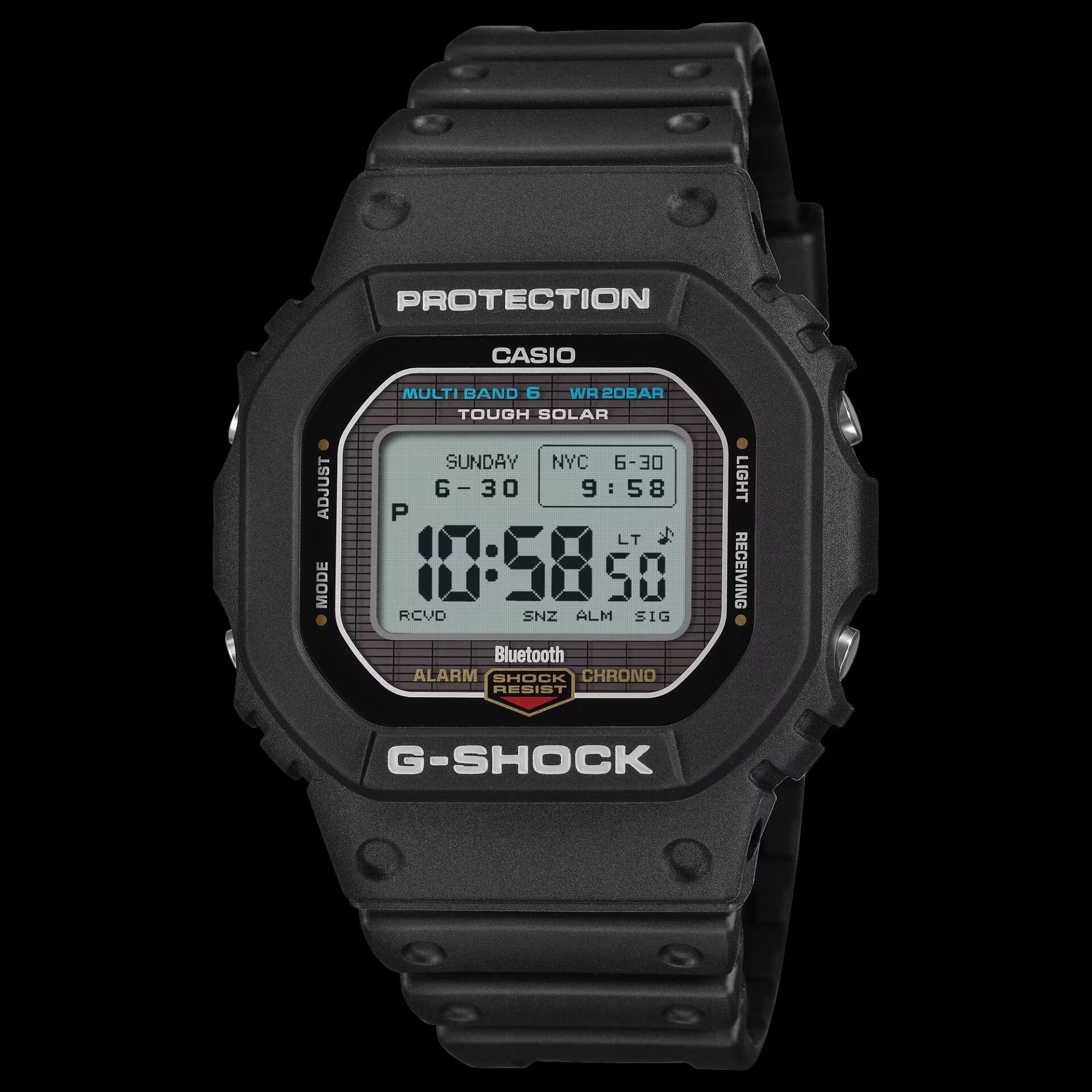 نمای کناری ساعت G-Shock GW-BX5600