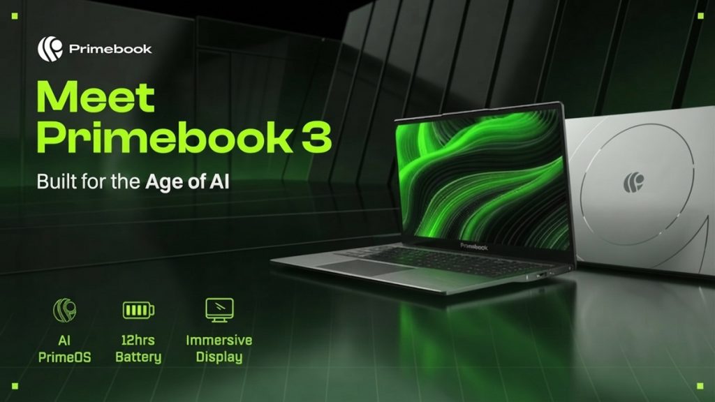لپ تاپ اندرویدی Primebook 3 Max