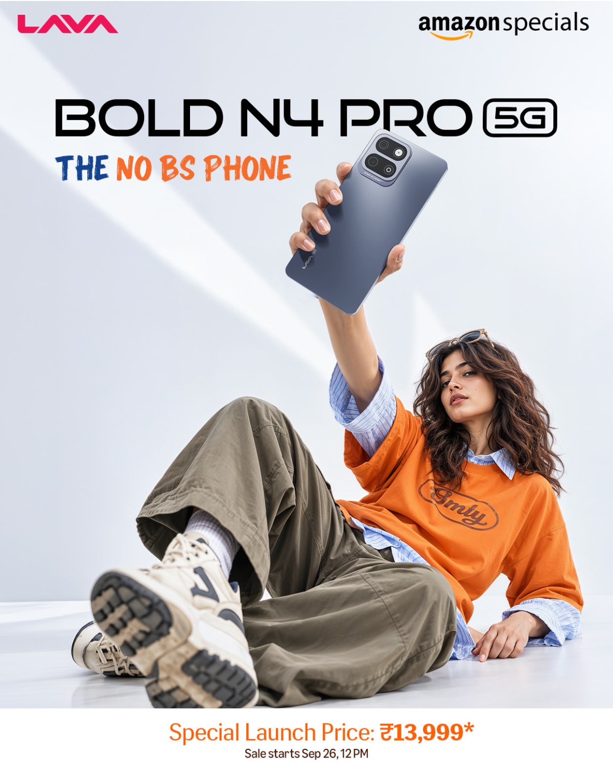 باتری و طراحی لاوا Bold N4 Pro