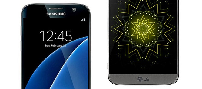 کدام یک را بخریم LG G5 یا Galaxy s7؟